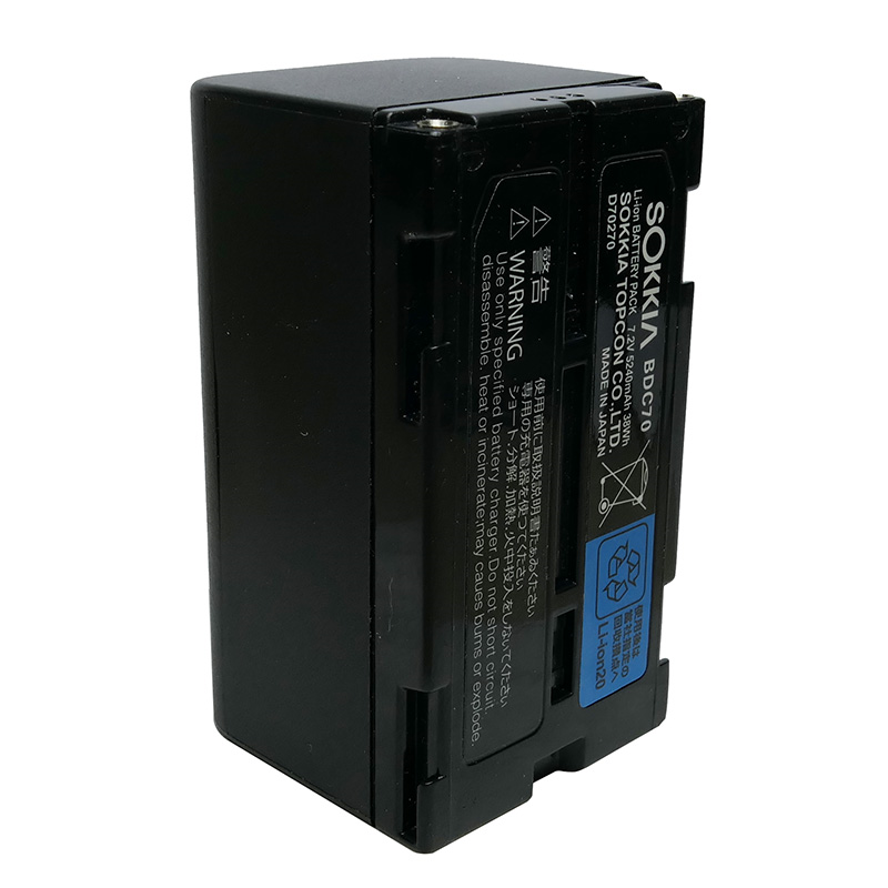 Sokkia BDC70 OEM 5200mAh Li-ion Rechargeable Total Station Battery Pack 