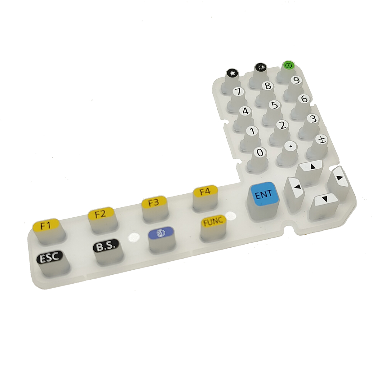 Sokkia GM52 OEM Backlit 28-Key Silicone Keypad 
